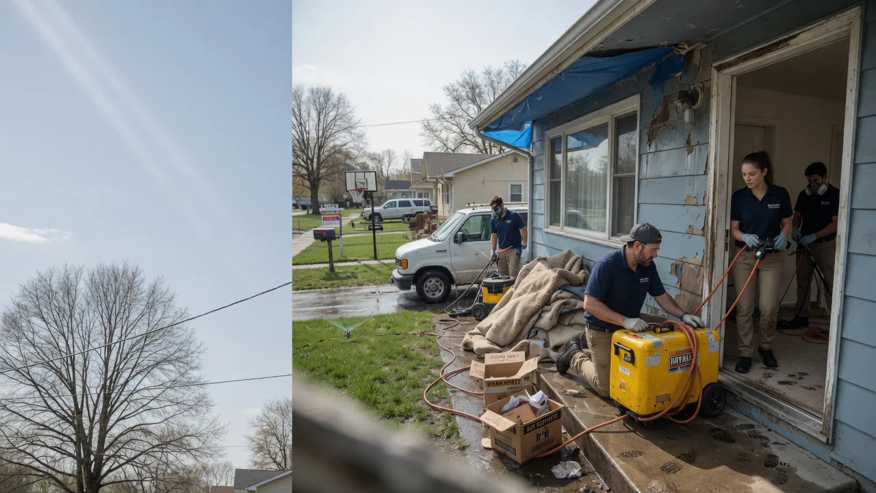 Basement Flood Cleanup in Otis, LA near me